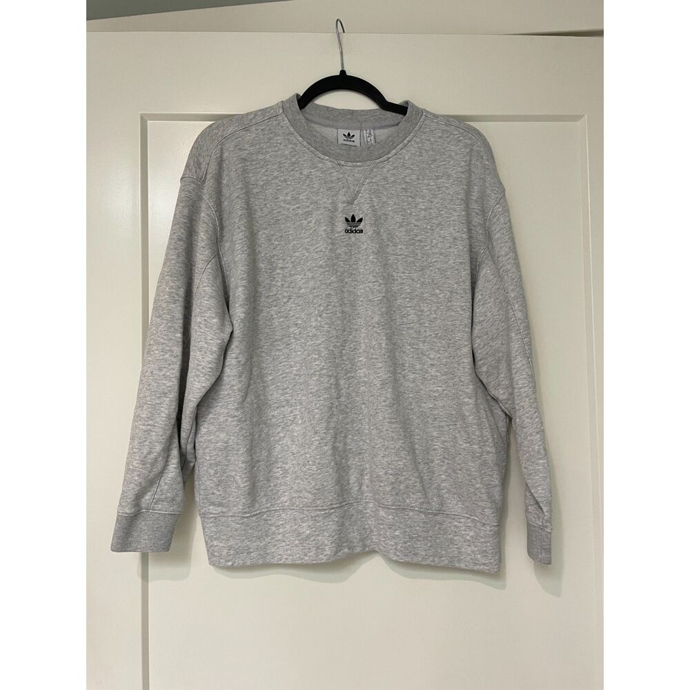 Adidas Logo Grey Sweatshirt